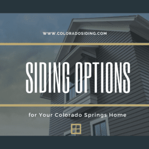 siding options colorado springs home